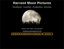 Tablet Screenshot of harvestmoonpictures.com